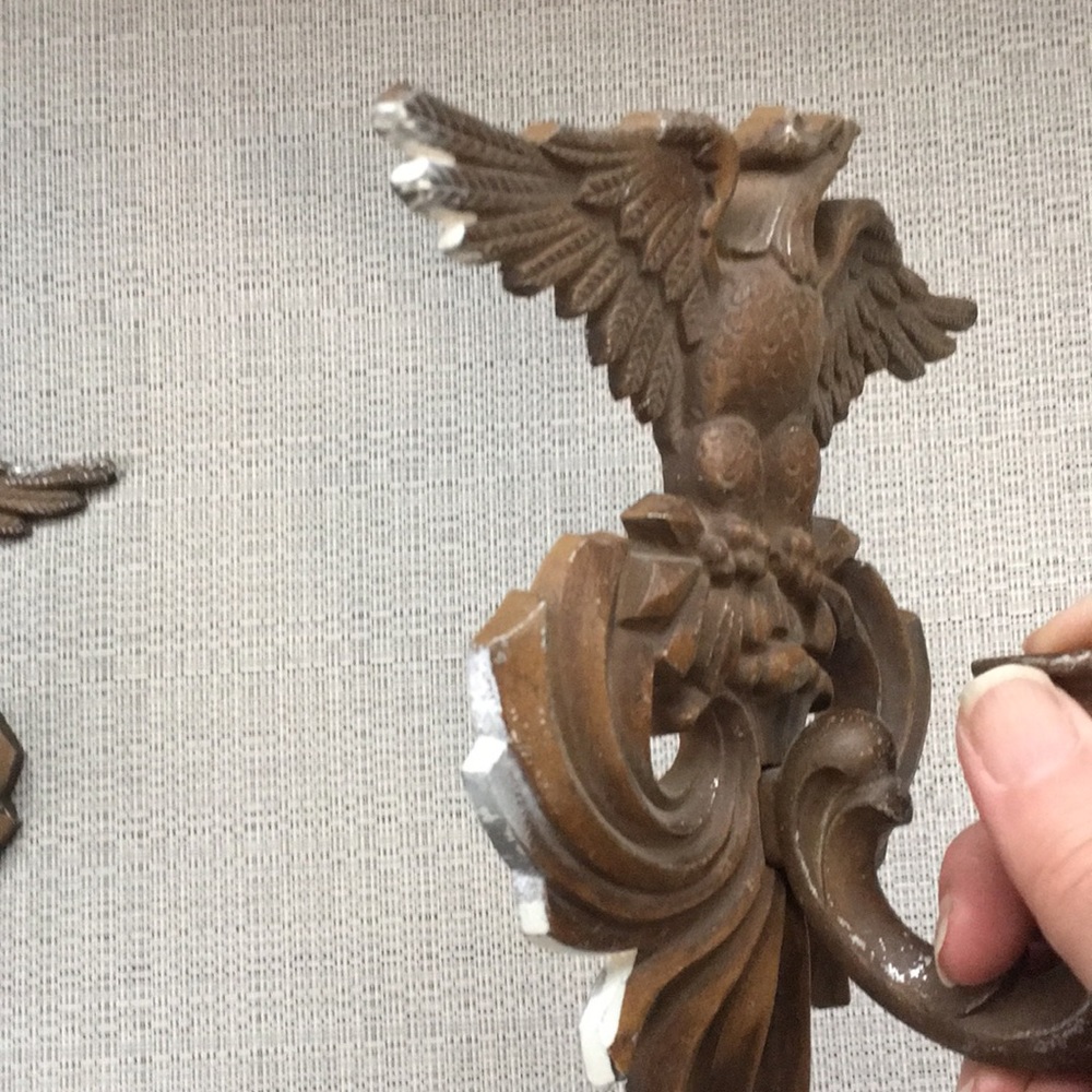 Vintage Wall Mounted Candle Holders - Picture 4 of 12